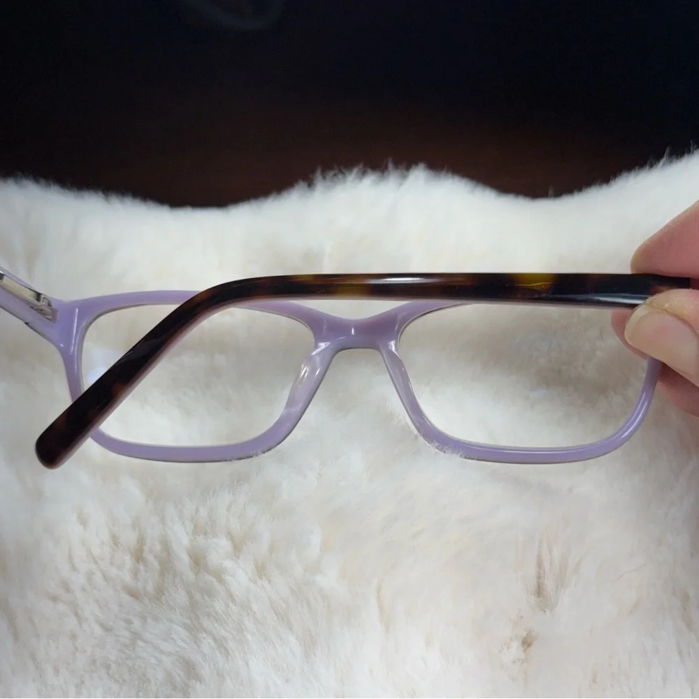 7 For All Mankind Eyeglasses – Lavender‎ & Tortoise | 52-16-140